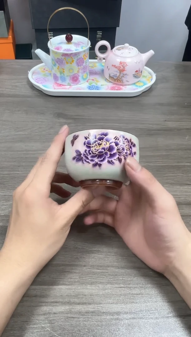 摆件 青韵瓷华陶瓷4585