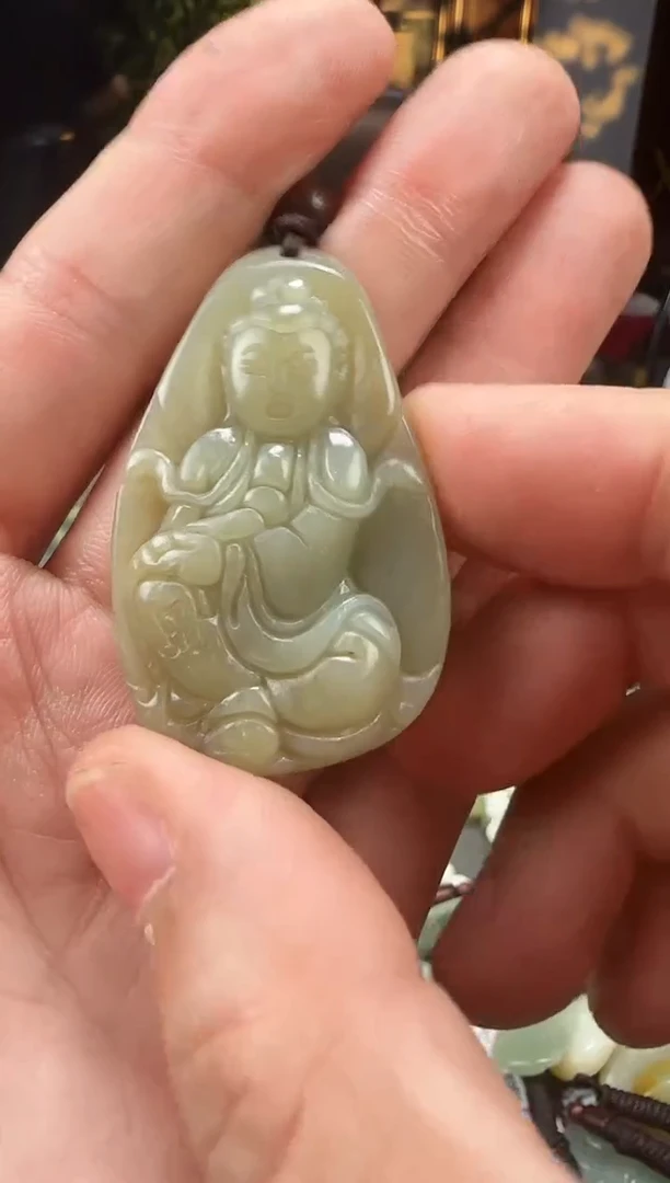 和田玉未镶嵌颈饰1
