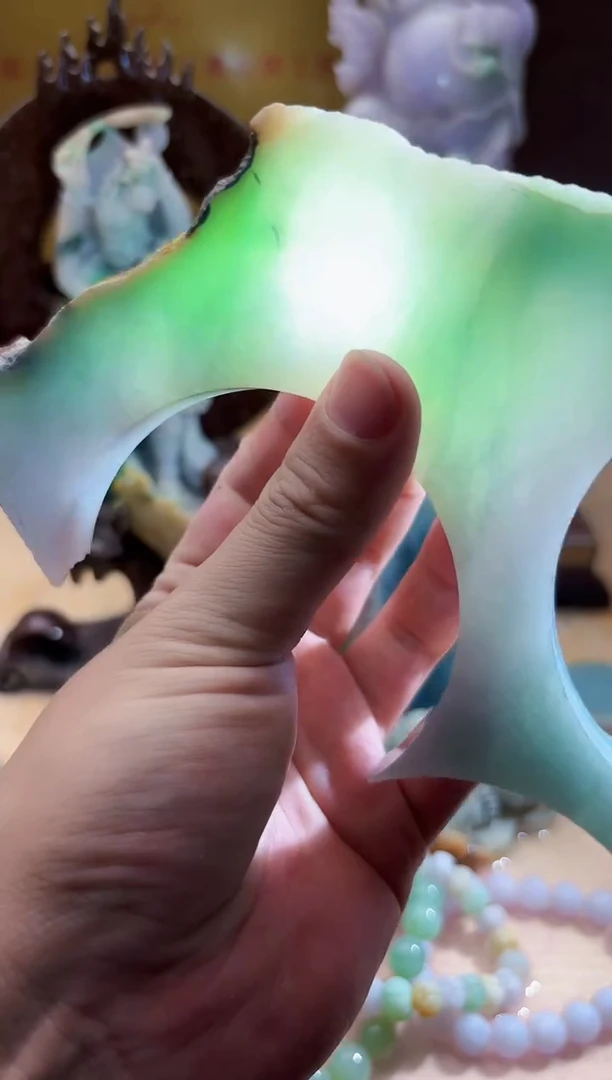 未镶嵌挂件翡翠A货张麦8031