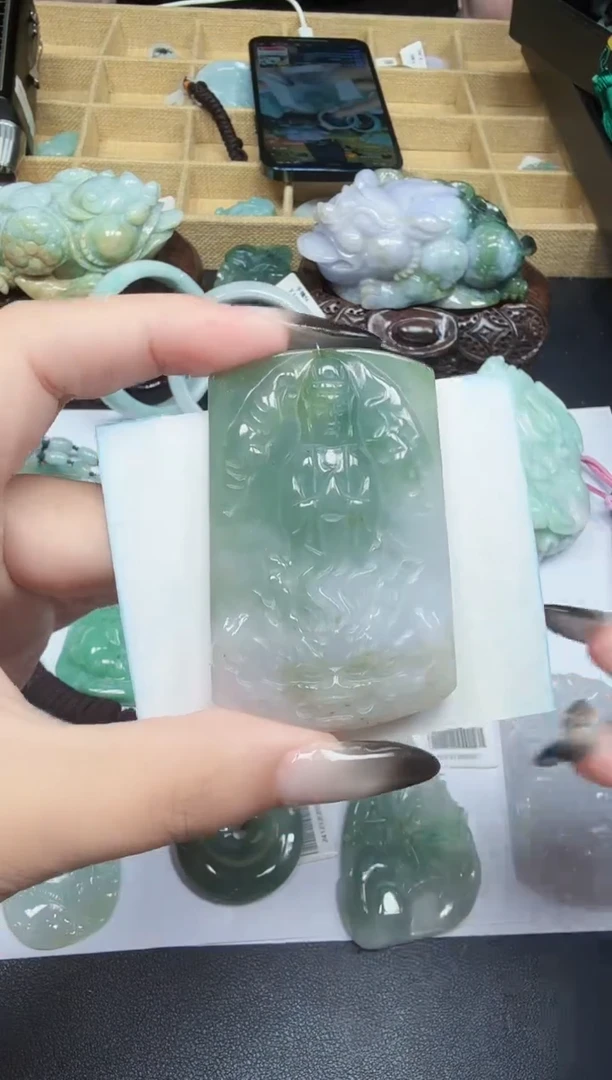 未镶嵌挂件翡翠天然缅甸A货翡翠