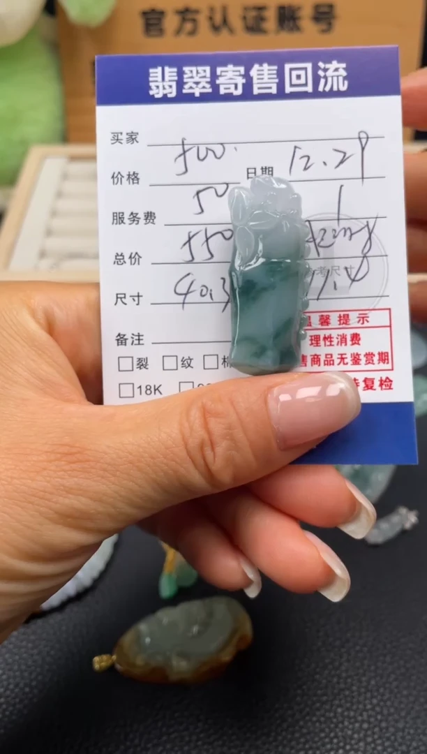 颈饰未镶嵌翡翠10152735