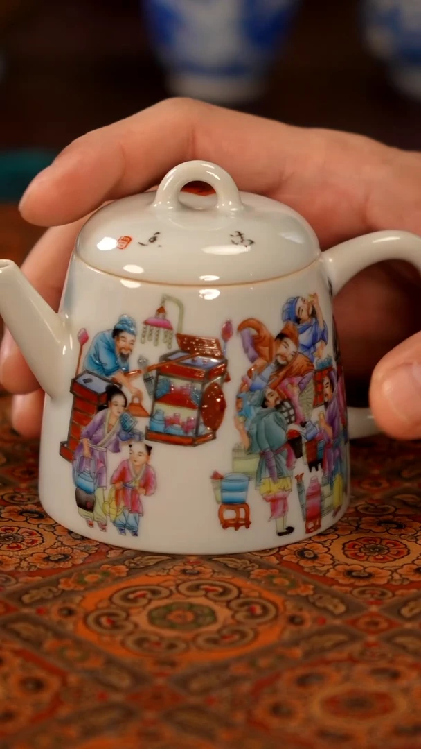 瓷片景德镇窑口茶器