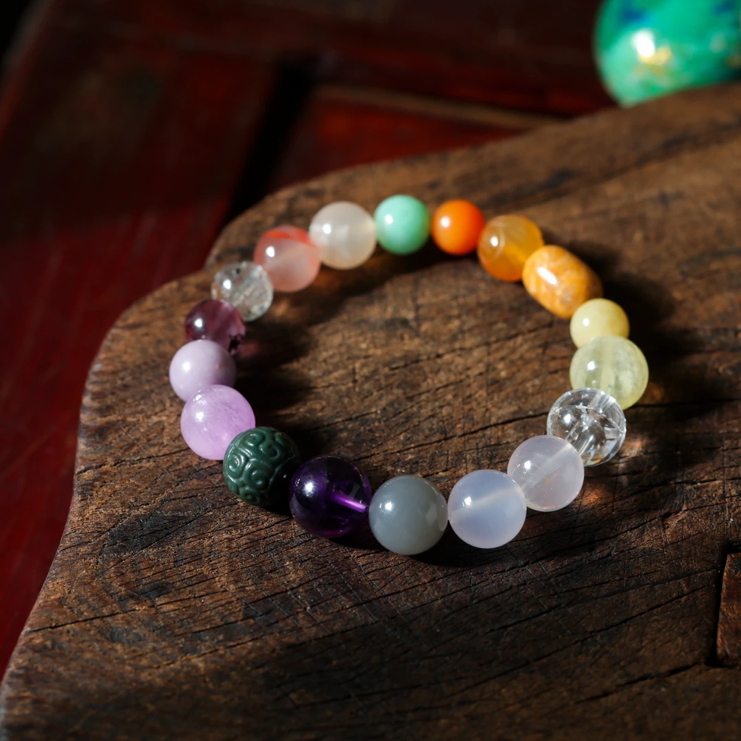 非金属木质手链 【 意婵】精品天然十八籽时尚手串-908824