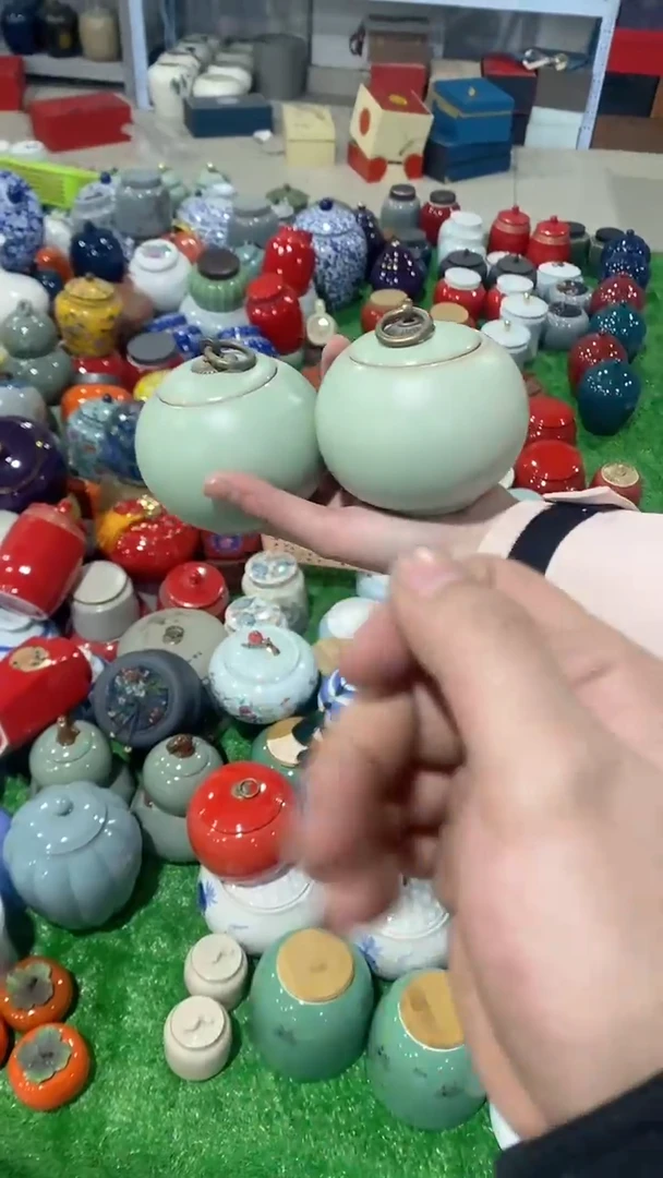 【闪购商品】罐陶瓷茶叶罐密封罐等