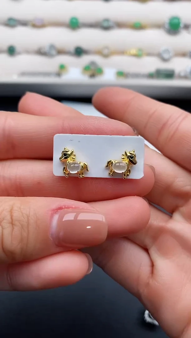 银S925镶嵌戒指翡翠22222222+5