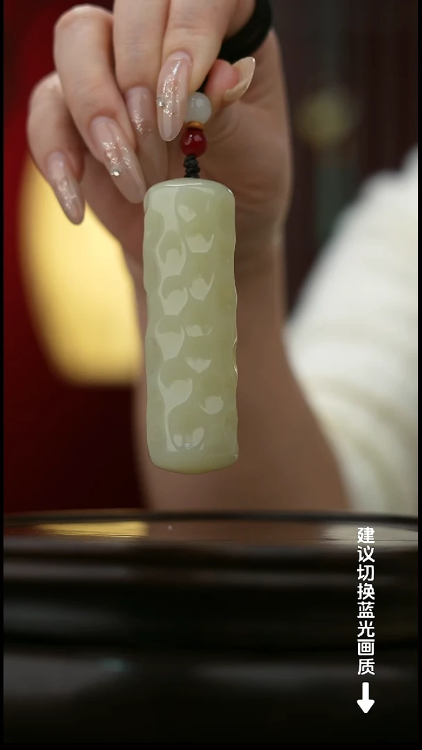 玉【锤纹】天然玉石手把件