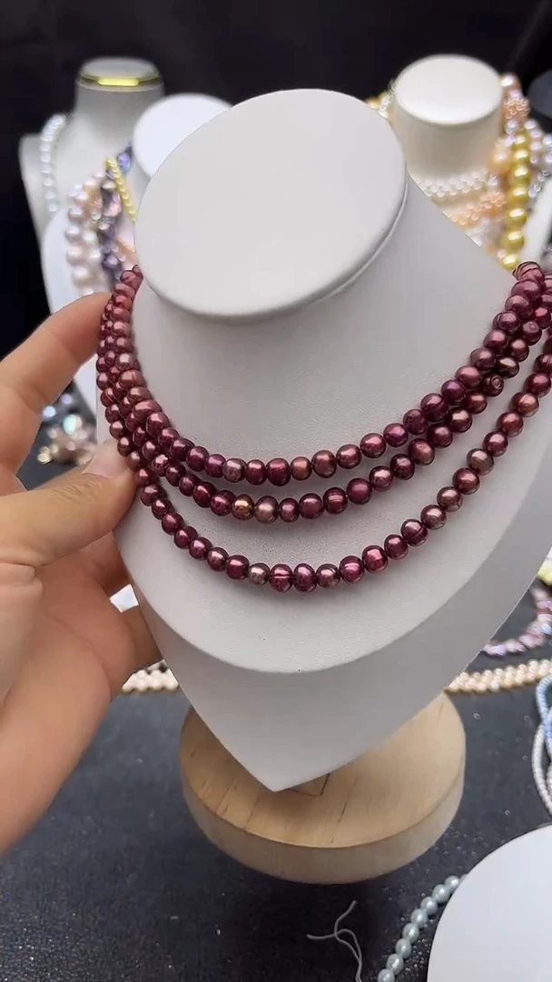 颈饰未镶嵌淡水珍珠多人