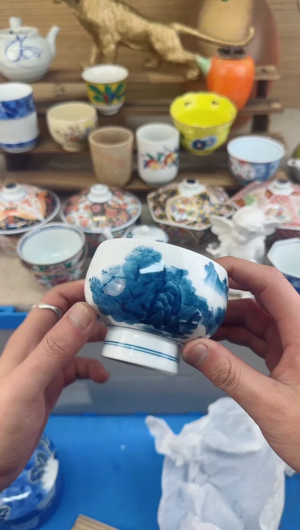 【闪购商品】瓷片茶盏陶瓷陶片30