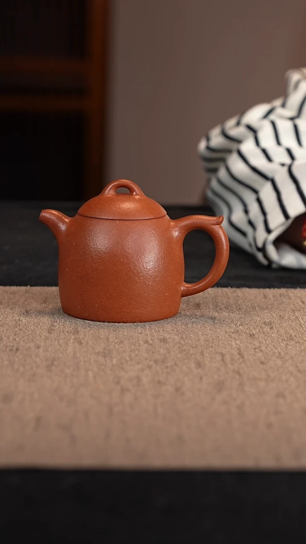 【闪购商品】紫砂茶壶大红泥秦权