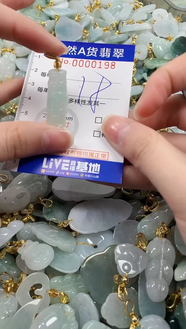 颈饰未镶嵌翡翠纯天然a货翡翠