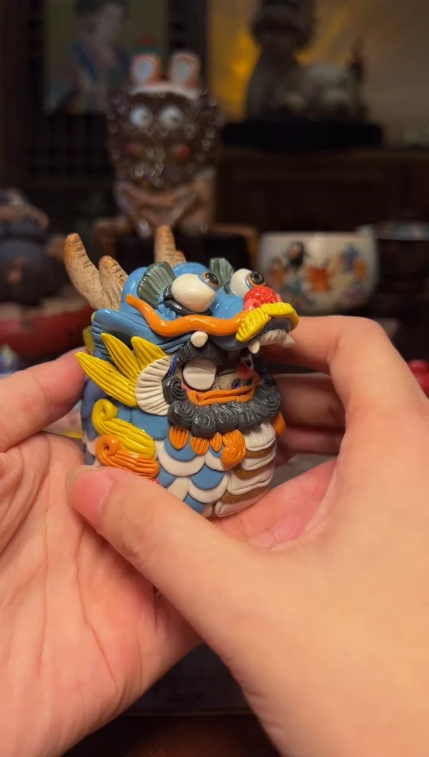 瓷片设计师手工手作款