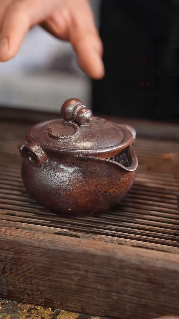 茶壶紫砂原矿手工制作