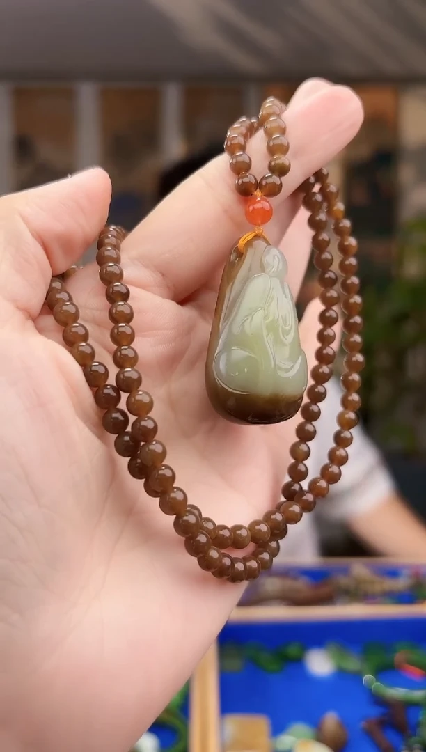 未镶嵌和田玉挂件拍一发一