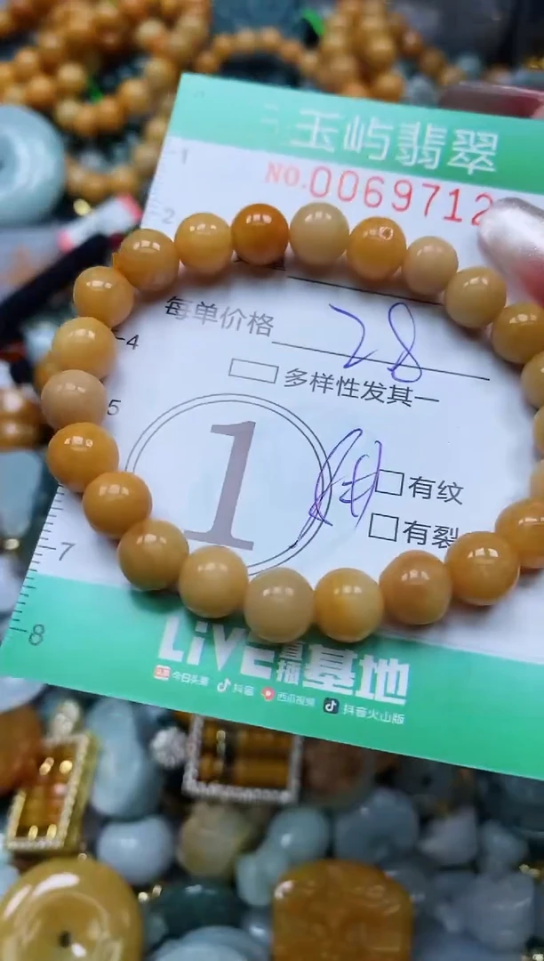 【闪购商品】翡翠颈饰未镶嵌闪购0069712