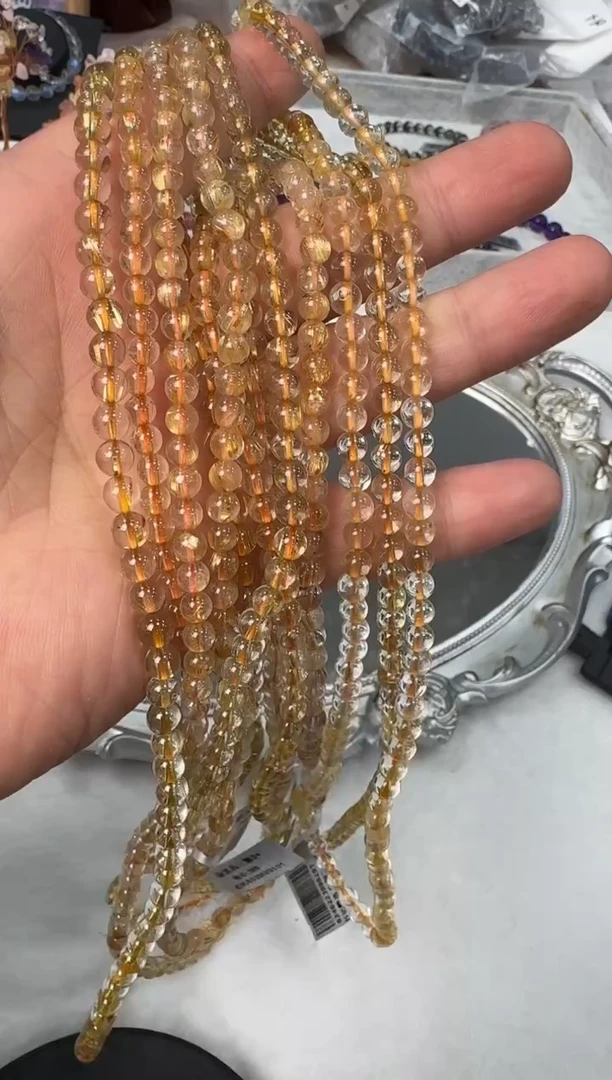 【闪购商品】水晶手链未镶嵌CK402约5mm多样性发一件