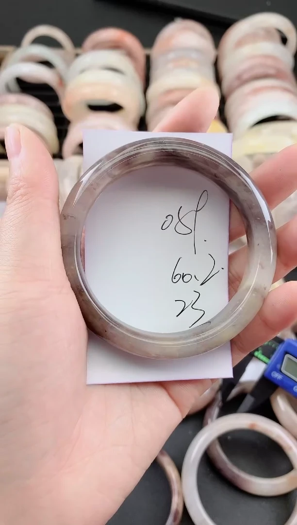 未镶嵌手镯石英质玉（金丝玉）059