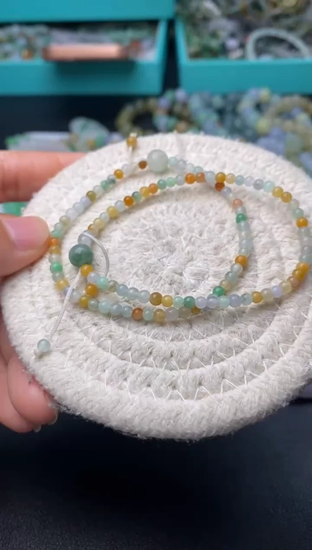 定制翡翠未镶嵌翡翠毛货多样性发其一