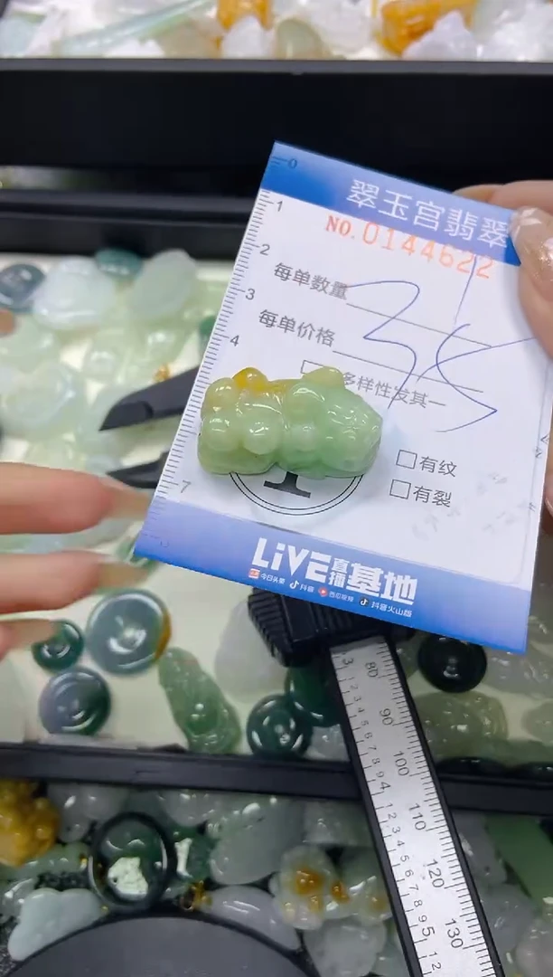 翡翠未镶嵌颈饰闪购0144622