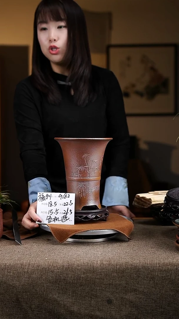 【闪购商品】紫砂花盆紫砂花盆9182