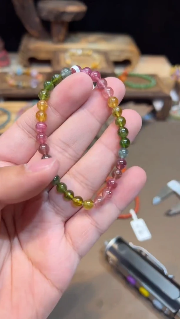 【闪购商品】碧玺手链未镶嵌手饰@@0921