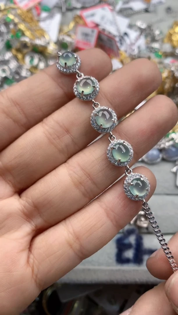 银S925镶嵌戒指翡翠131313----3