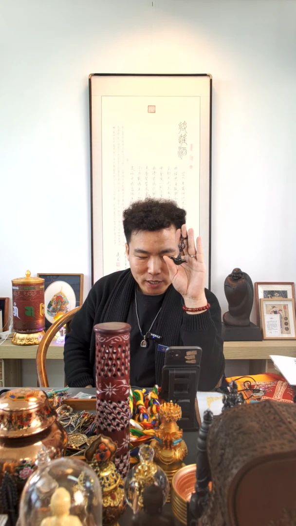 【闪购商品】装裱画金刚橛刀-与实物略有差异介意者勿拍