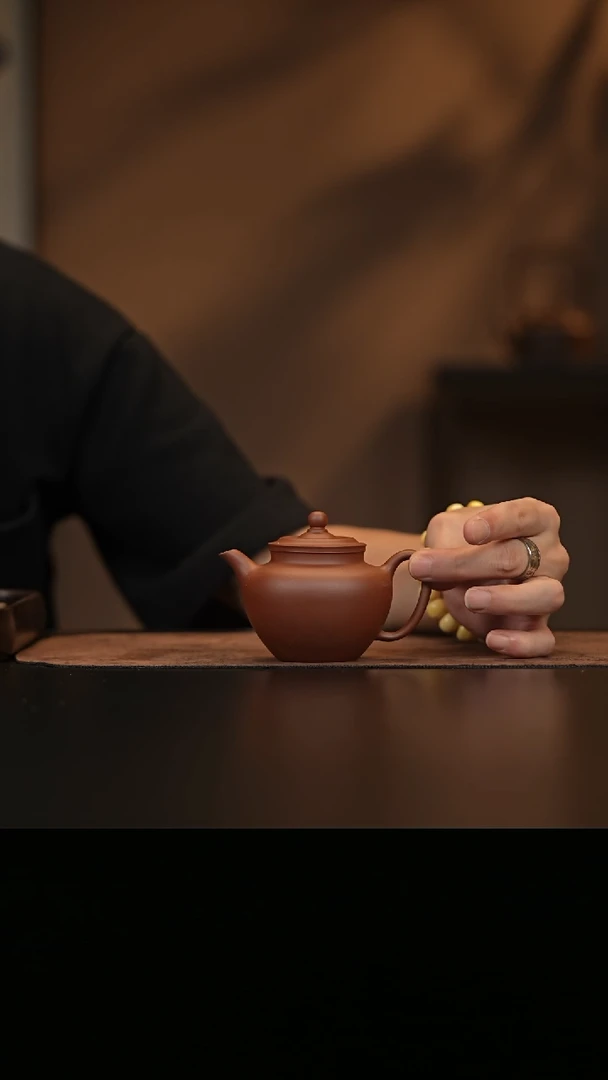 允禾斋  紫砂壶  秋水 紫泥