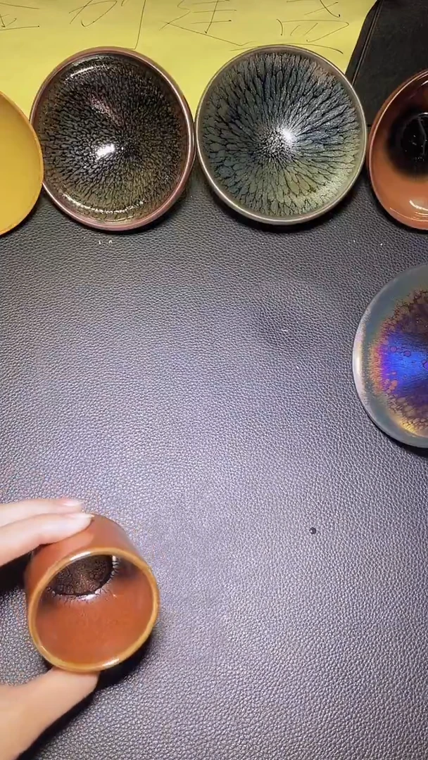 茶盏建窑建盏 高端主人杯