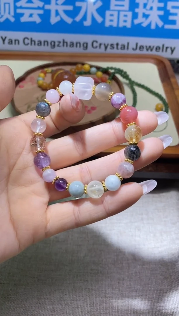 【闪购商品】水晶手链未镶嵌多样性发一件027