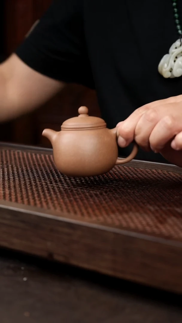 茶壶紫砂老段泥匏尊