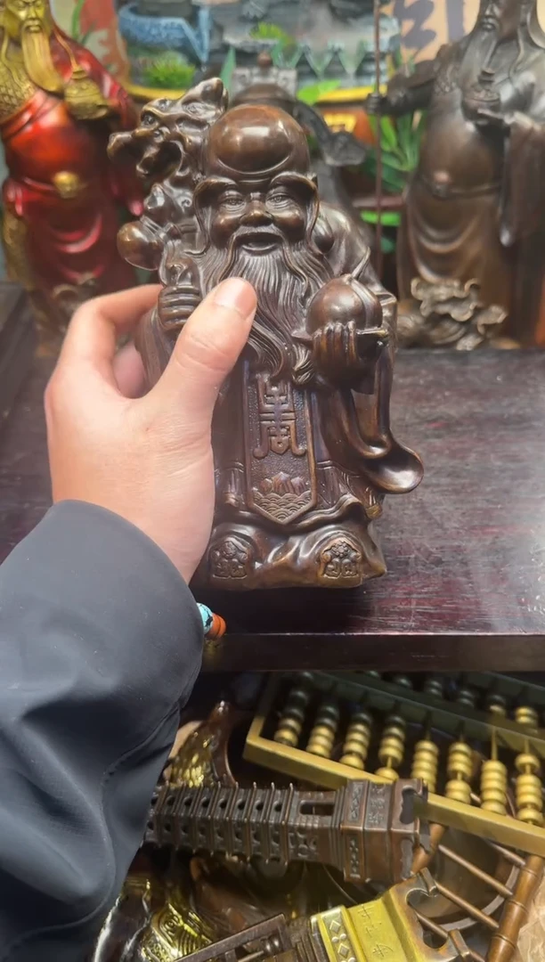 潼潼古铜只卖真铜！（寿星）