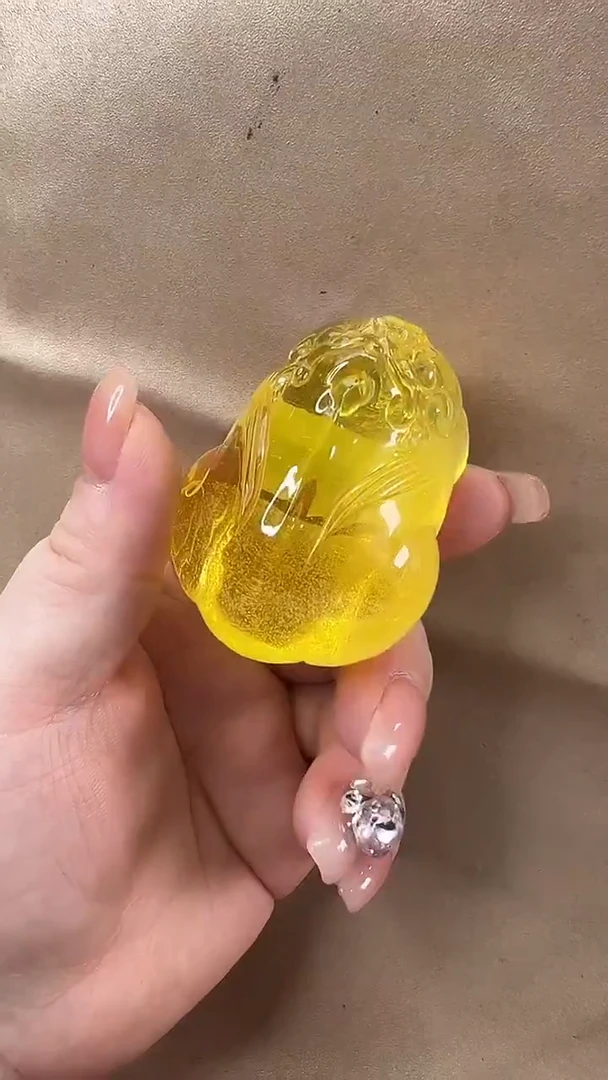 琥珀颈饰未镶嵌吊坠