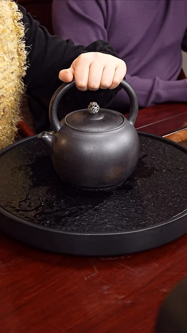 茶壶紫砂成进窑  烧水壶56 柴烧1300毫升