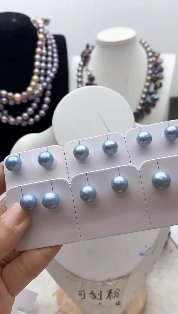 【闪购商品】淡水珍珠颈饰钛钢106