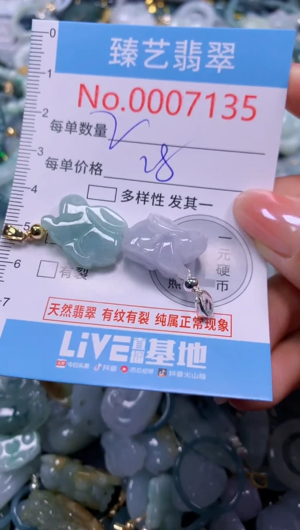 颈饰未镶嵌翡翠7134