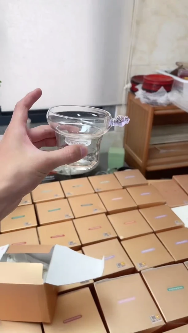 奉珠激光打孔一体/透紫金茶漏