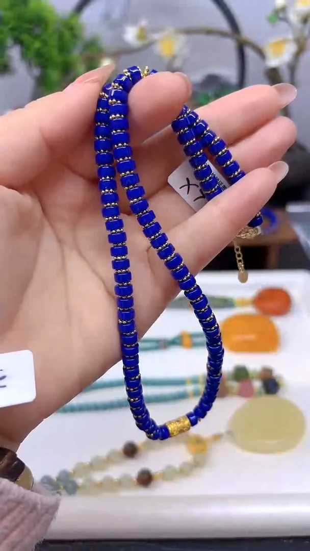 未镶嵌青金石颈饰X778