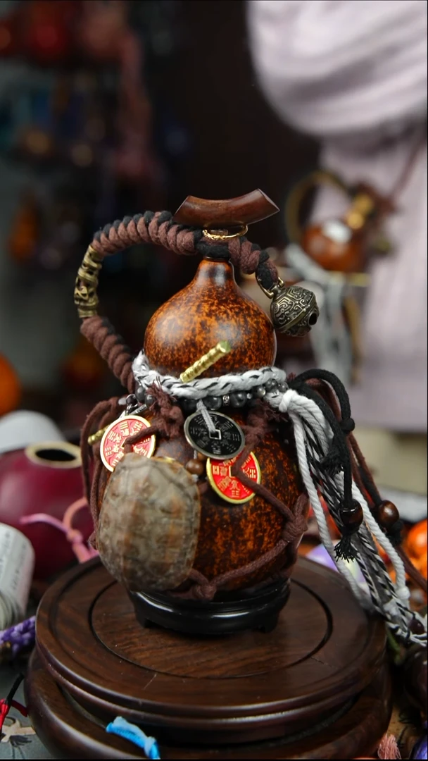 154号450ml左右非遗大漆酒葫芦