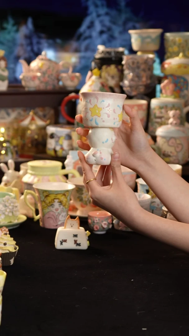 其他陶景德镇釉下彩手绘设计师款陶瓷