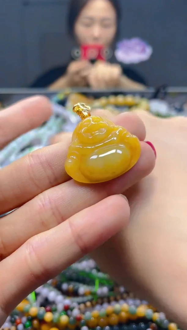 颈饰未镶嵌翡翠/U/翡翠A货，一件也是批发价