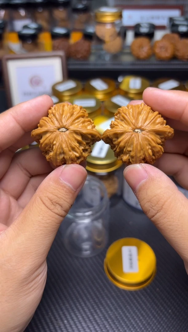 文玩核桃把件166磨盘40