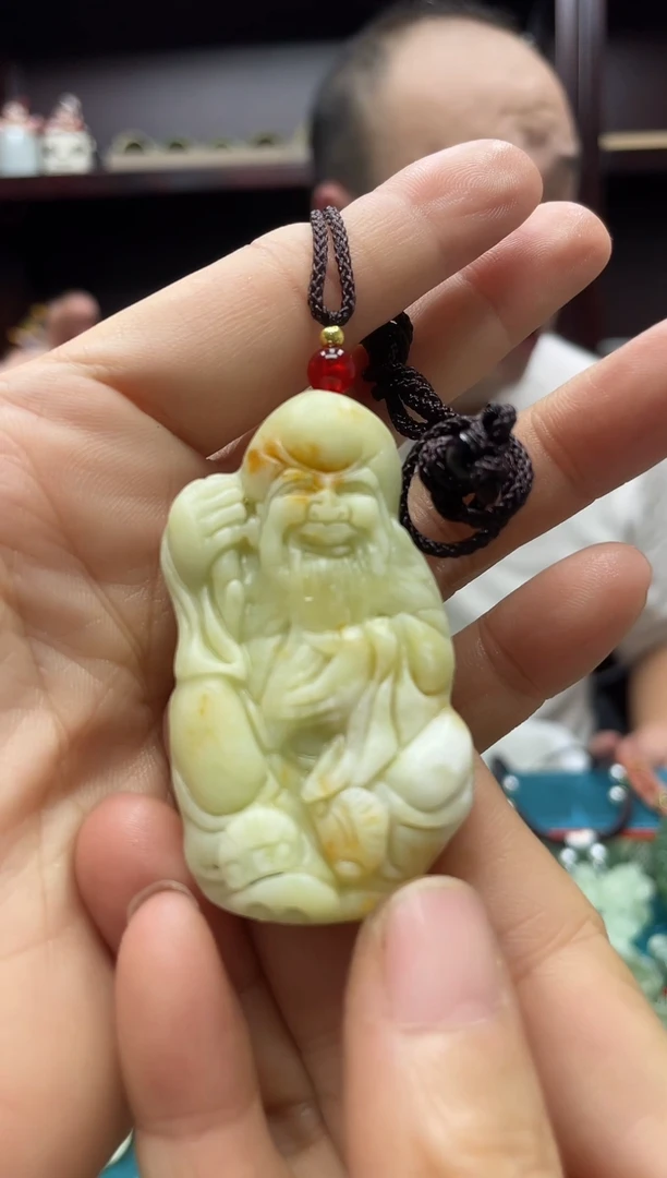 未镶嵌岫玉吊坠多样性发*货拍一发一