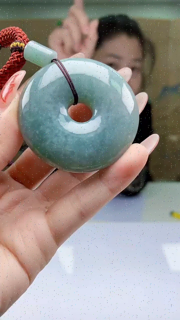 【闪购商品】定制翡翠未镶嵌4902ty-毛货挂件39