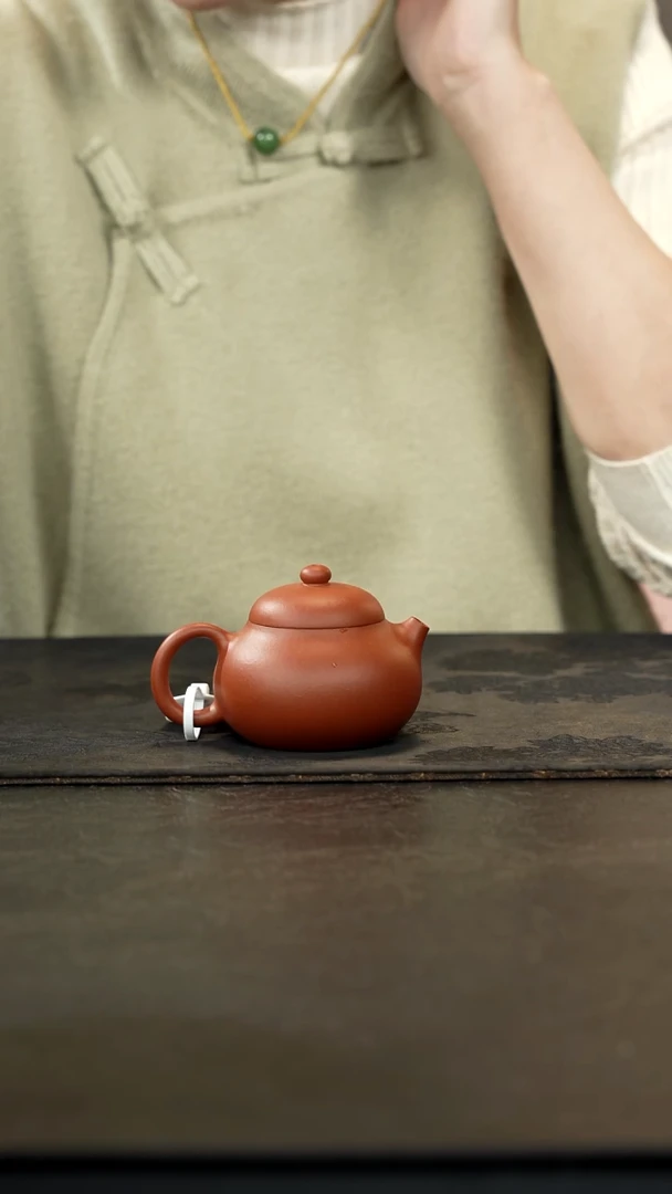 茶壶紫砂小红泥文旦壶120cc