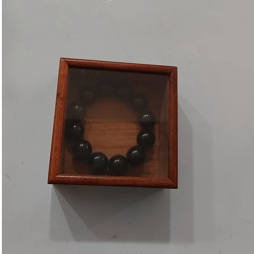 HL  亚克力板玻璃盒+手串///