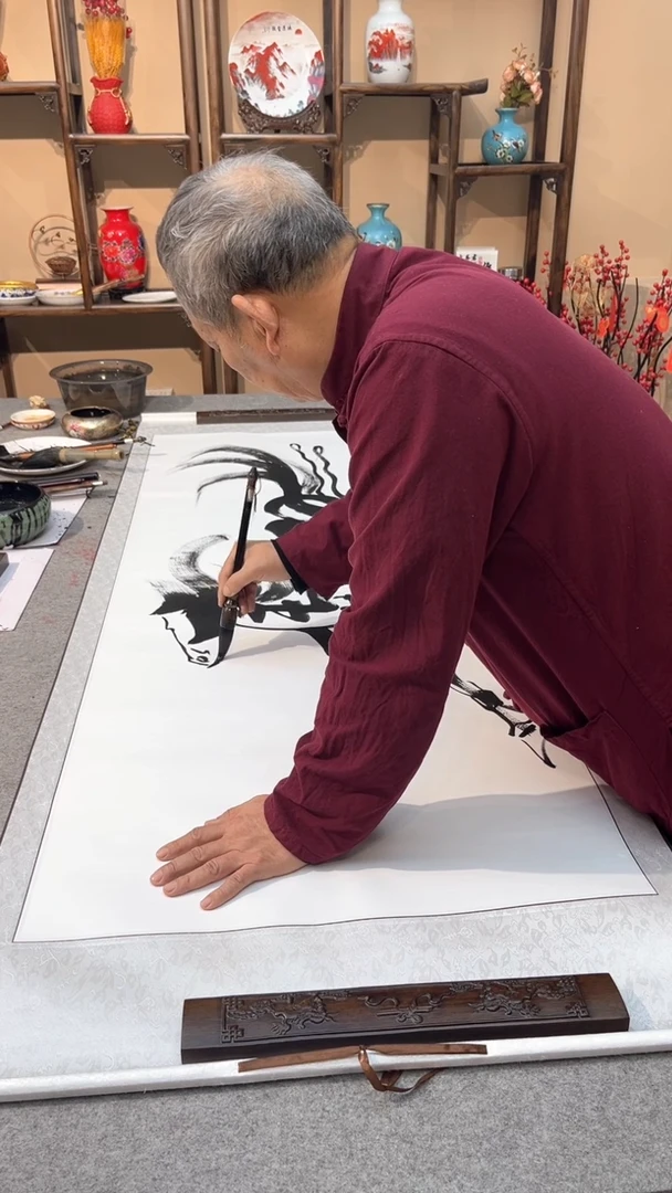 【闪购商品】书法马到成功  李继明