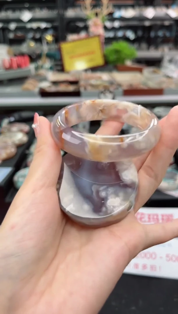 【闪购商品】石英质玉手镯未镶嵌53圈口（赠品镯心）3918034