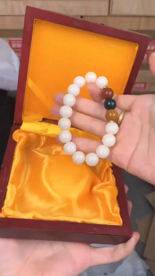 品茗文玩阁白玉菩提链接@@sp012