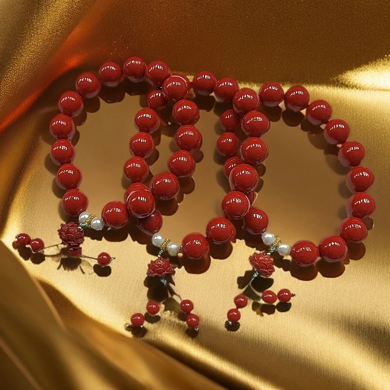 含辰砂工艺品888【臻尚出品】新年宠粉王炸款手串/随机发一