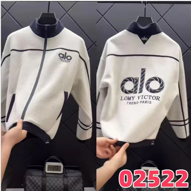 【滔哥专属】 秋冬大码夹克男士宽松立领休闲百搭-02552